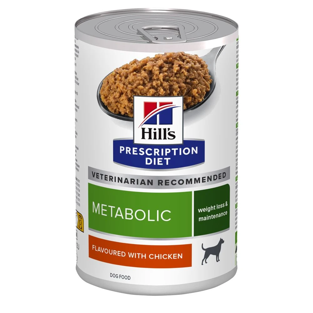 Hill's Hill’s Prescription Diet Metabolic – Hondenvoer Met Kip – 12x370g