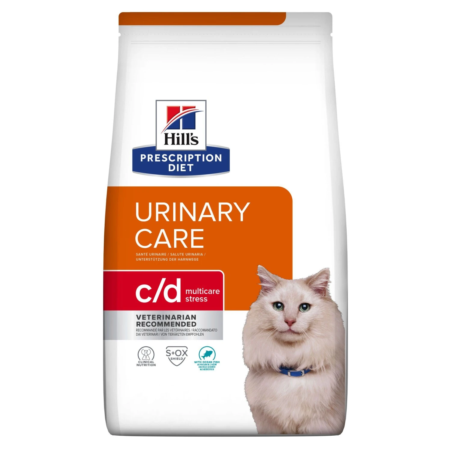 Hill's Prescription Diet C/d Multicare Stress Urinary Care Kattenvoer Met Zeevis 1.5kg - Afbeelding 4