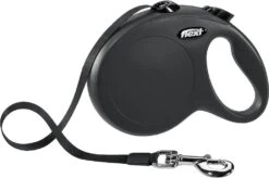 Flexi Rollijn Classic Tape L Zwart 5 M