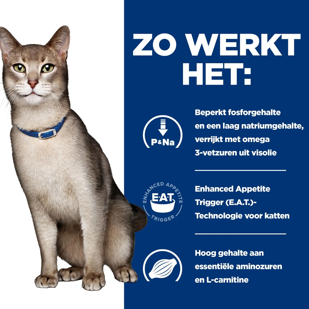 Hill's Prescription Diet K/d Kidney Care Kattenvoer Met Tonijn 1.5kg - Afbeelding 3