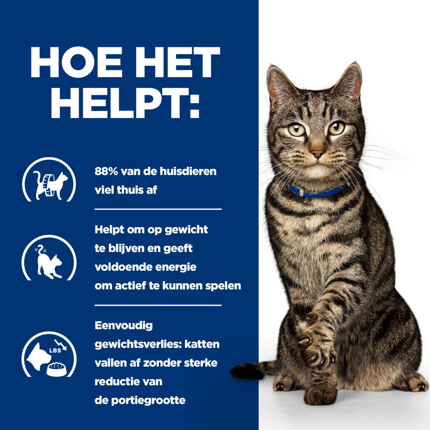 Hill's Prescription Diet Metabolic Tonijn Voor Kat 1,5kg - Afbeelding 4