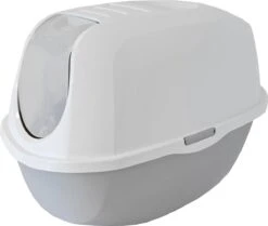 Moderna Kattenbak Smart Cat Wit/grijs 40 X 54,1 X 41 Cm
