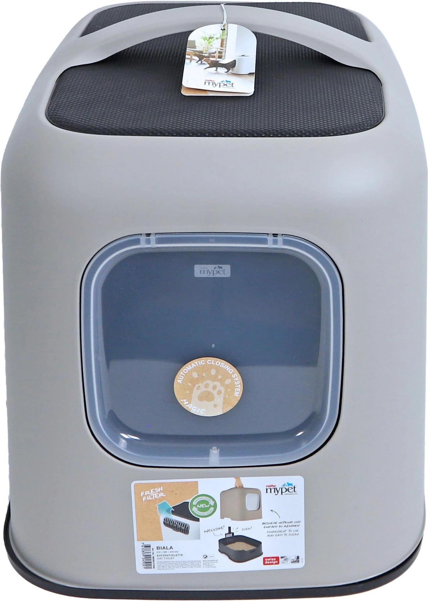 Rotho Kattenbak Biala Beige 51 X 39 X 44 Cm - Afbeelding 2