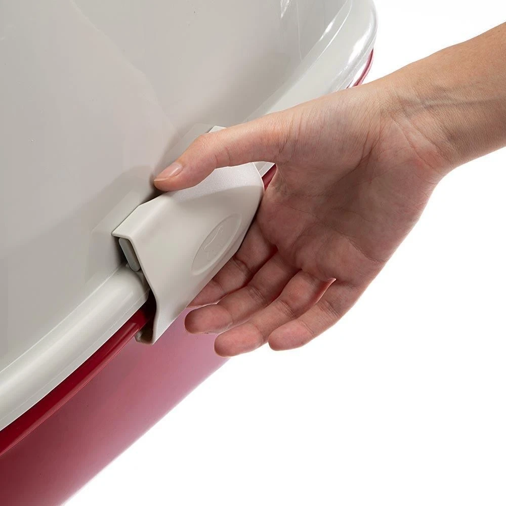 Ferplast Kattenbak Magix Rood 45,5 X 55,5 X 41 Cm - Afbeelding 3