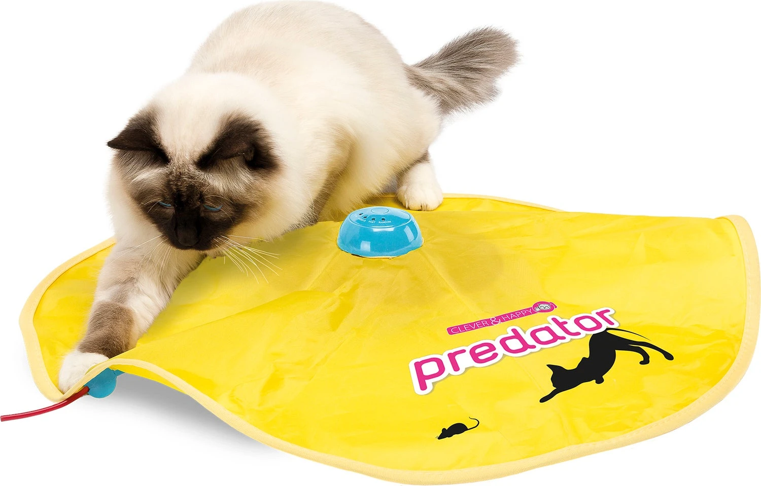 Ferplast Kattenspeelgoed Predator Geel D 61 H 8 Cm - Afbeelding 4