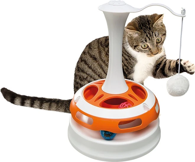 Ferplast Kattenspeelgoed Tornado Wit D 34 H 40 Cm - Afbeelding 2