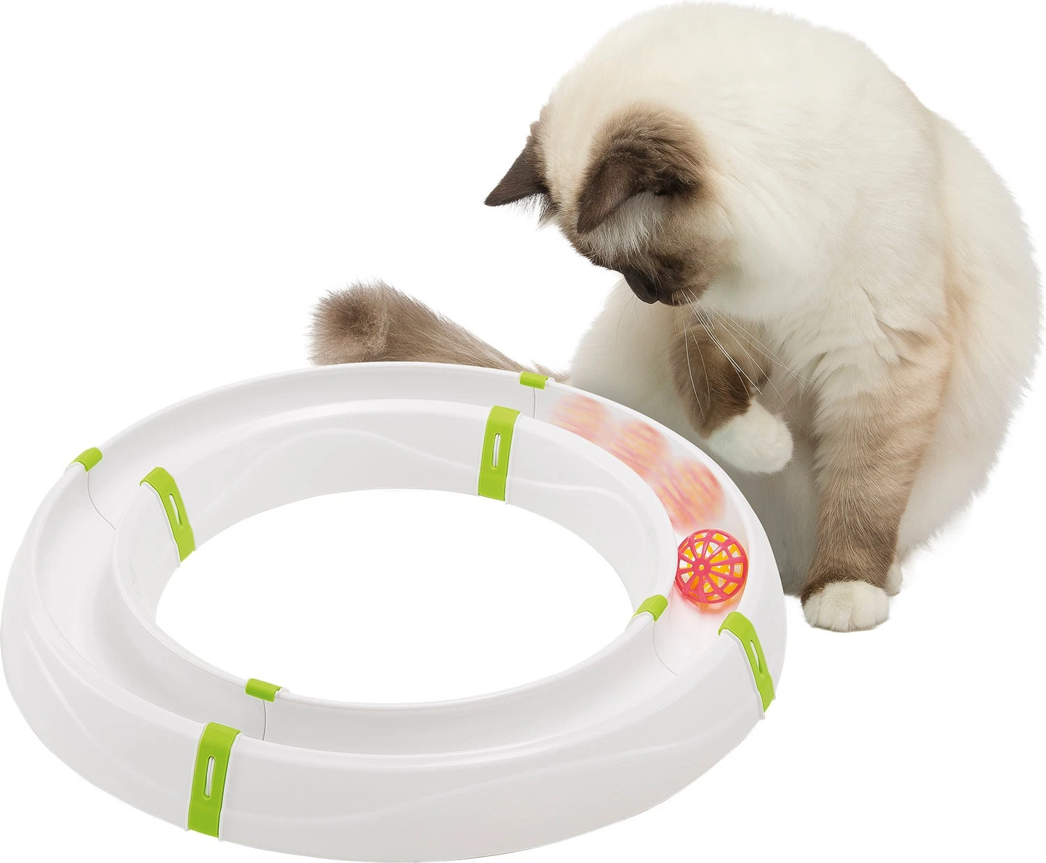 Ferplast Kattenspeelgoed Magic Cirle Wit D 40 H 5 Cm - Afbeelding 2
