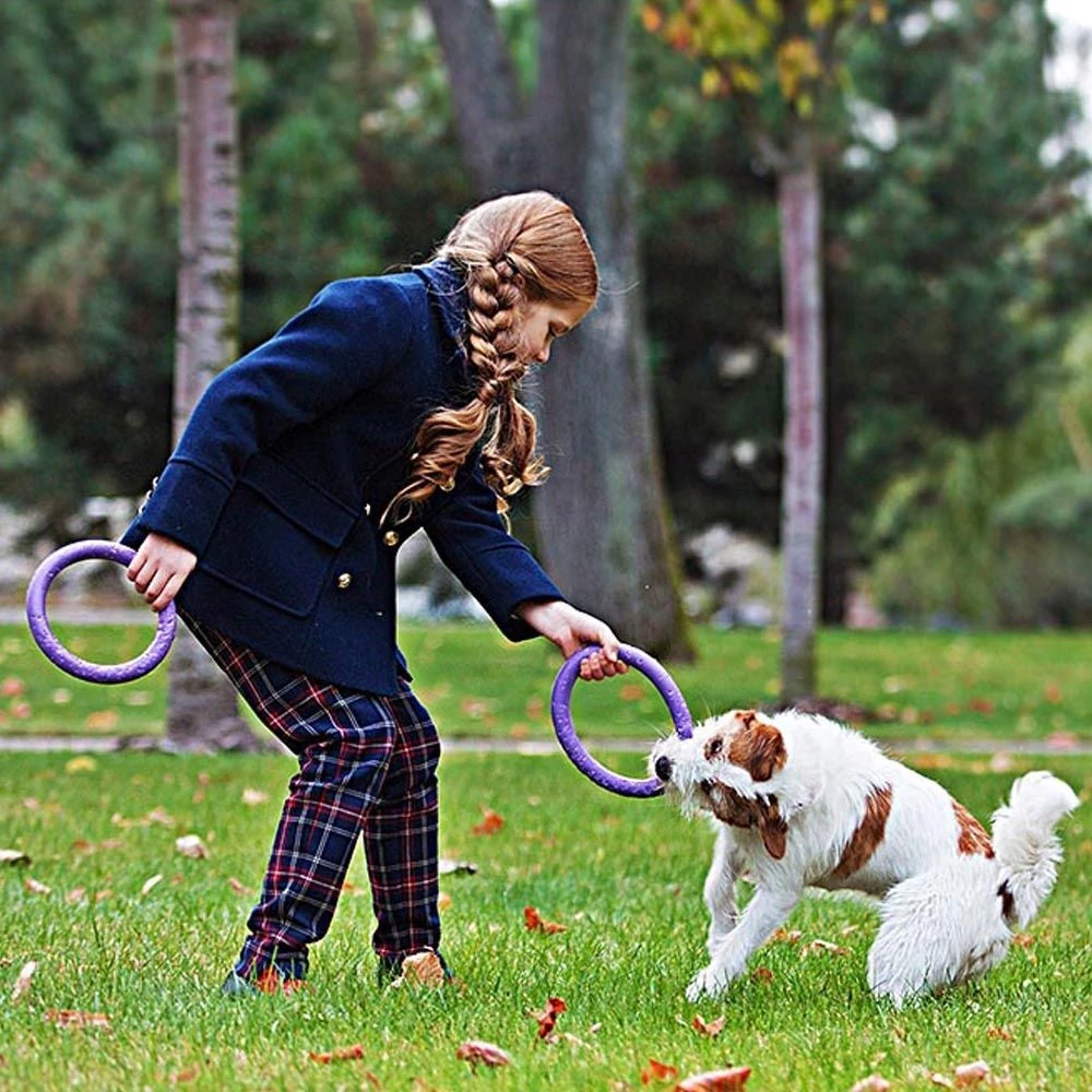 Ferplast Hondenspeelgoed Puller Mini Paars D 18 H 4,7 Cm 2 Stuks - Afbeelding 3