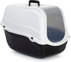 Beeztees Kattenbak Romeo Zwart / Wit 54 X 33 X 42 Cm