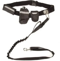 Beeztees Hondenriem Joggingset Zwart