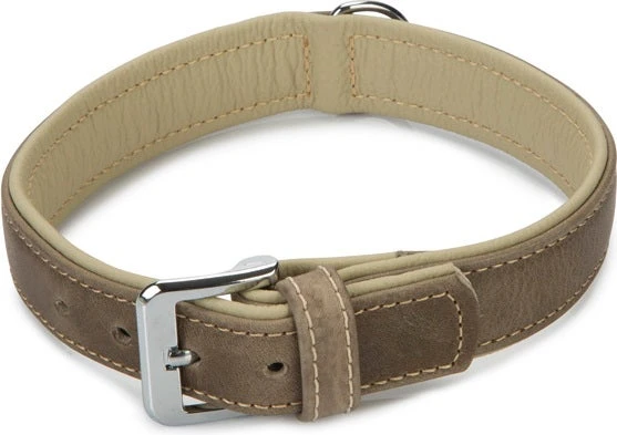 Beeztees Hondenhalsband Comfort Grijs 50 X 3 Cm