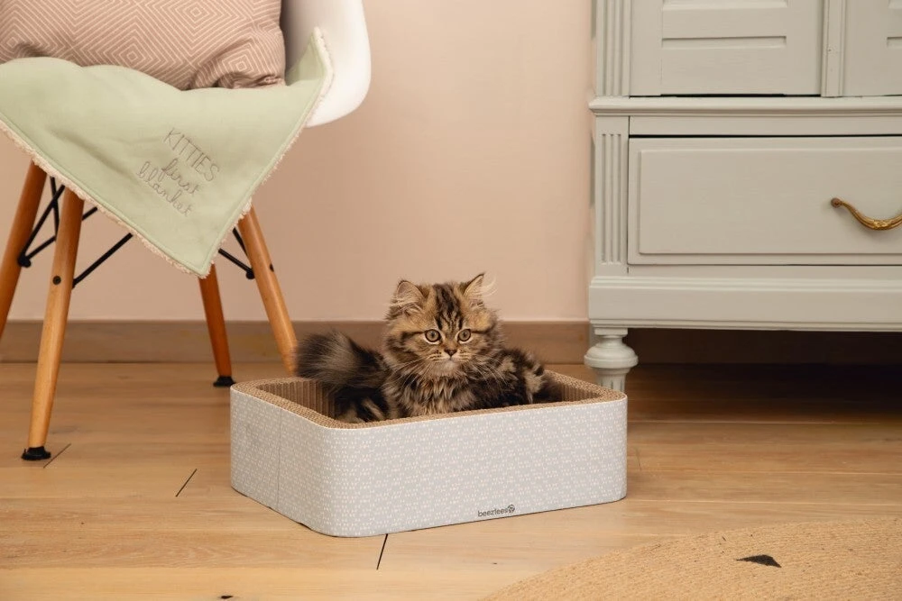 Beeztees Krabmeubel Kero Blauw 40 X 31 X 12 Cm - Afbeelding 2