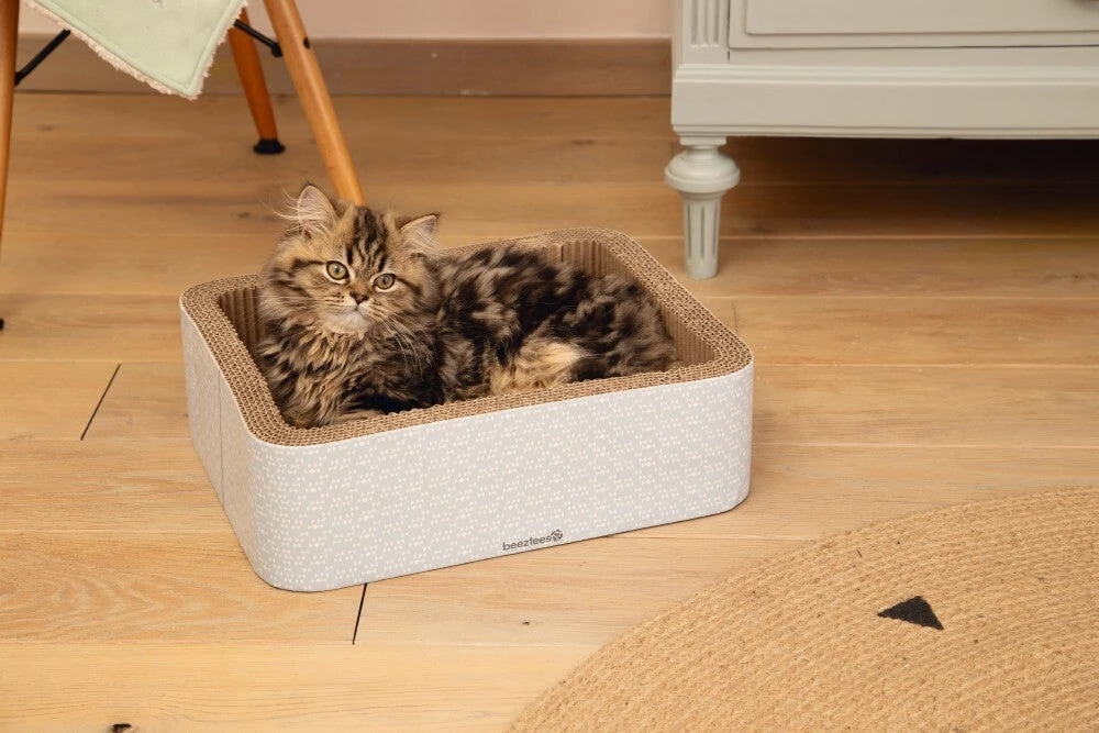 Beeztees Krabmeubel Kero Blauw 40 X 31 X 12 Cm - Afbeelding 3