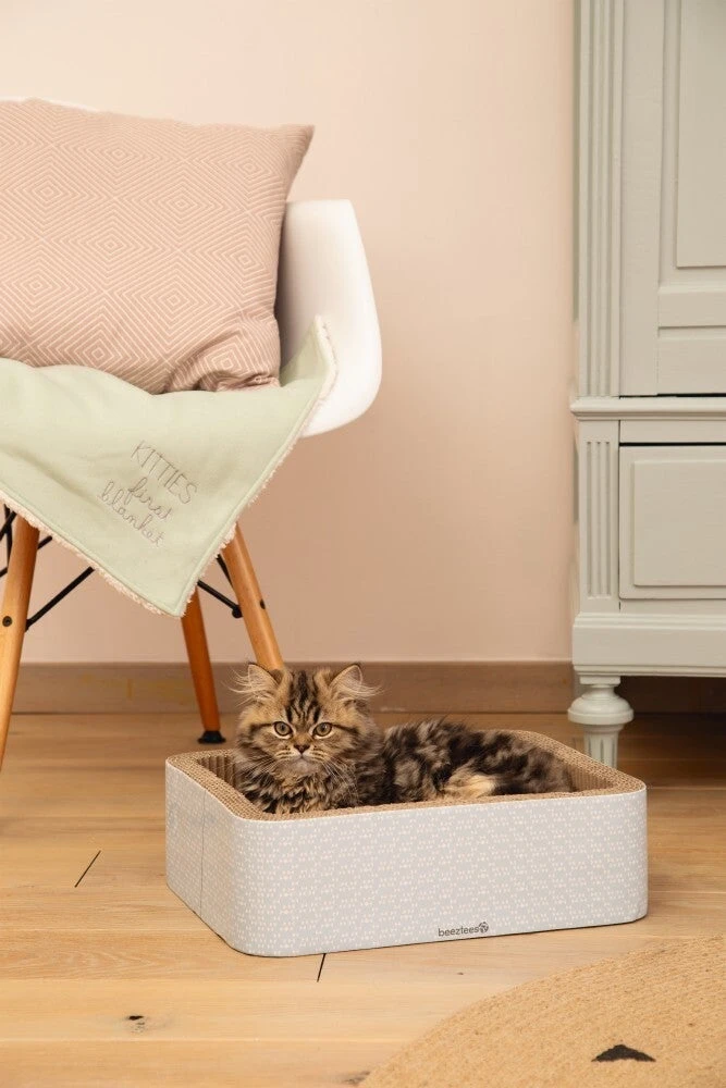 Beeztees Krabmeubel Kero Blauw 40 X 31 X 12 Cm - Afbeelding 4