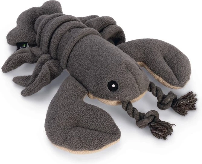 Beeztees Hondenspeelgoed Minus One Kreeft Grijs/beige 41 X 25 X 17 Cm