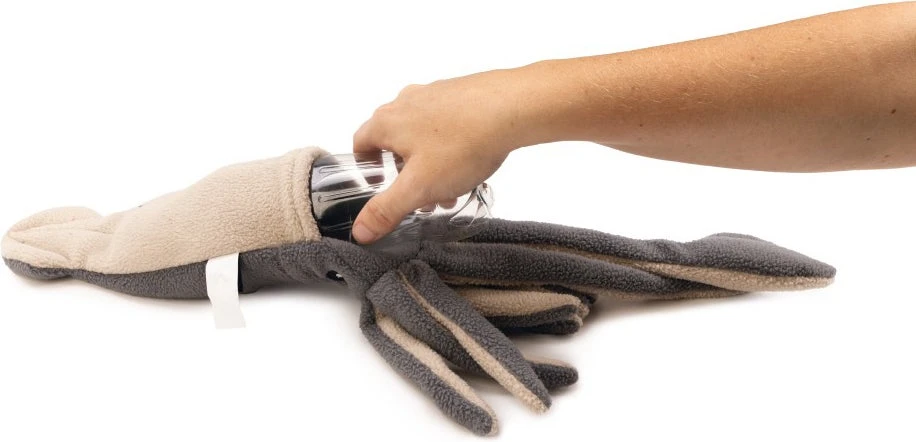 Beeztees Hondenspeelgoed Minus One Inktvis Grijs/beige 56 X 10 X 9 Cm - Afbeelding 2