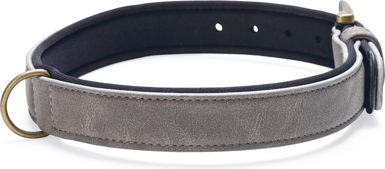 Beeztees Hondenhalsband Balacron Ax Grijs 43-53 X 2,5 Cm - Afbeelding 2