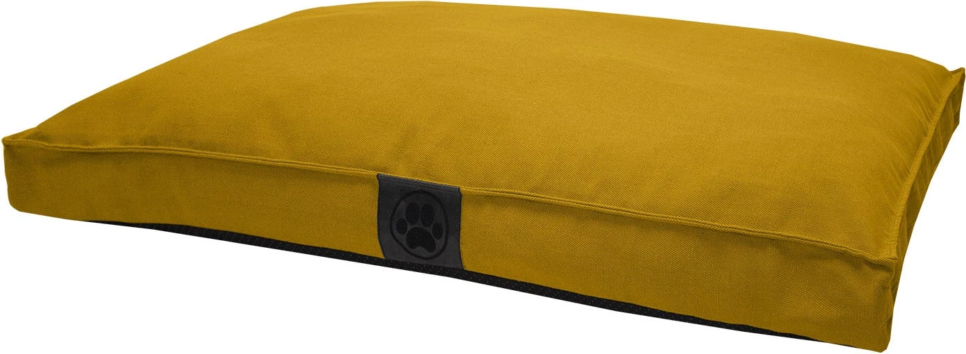 Overseas Petlife Hondenkussen Canvas Geel 70 X 110 X 10 Cm