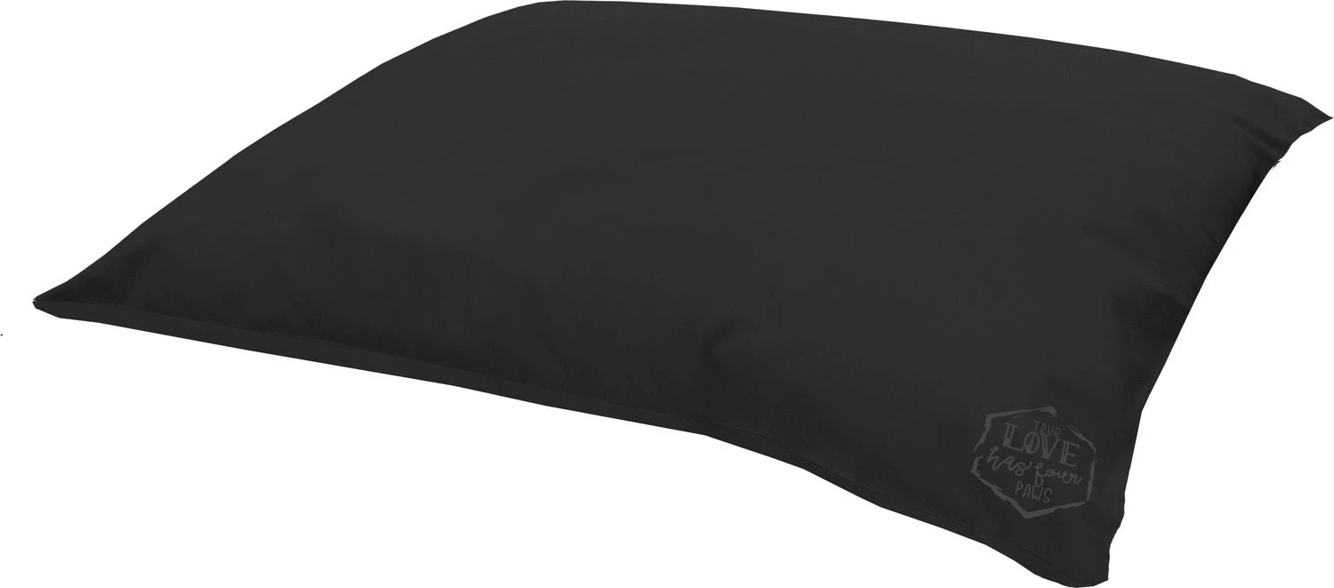 Intratuin Hondenkussen True Love Zwart 100 X 70 X 10 Cm