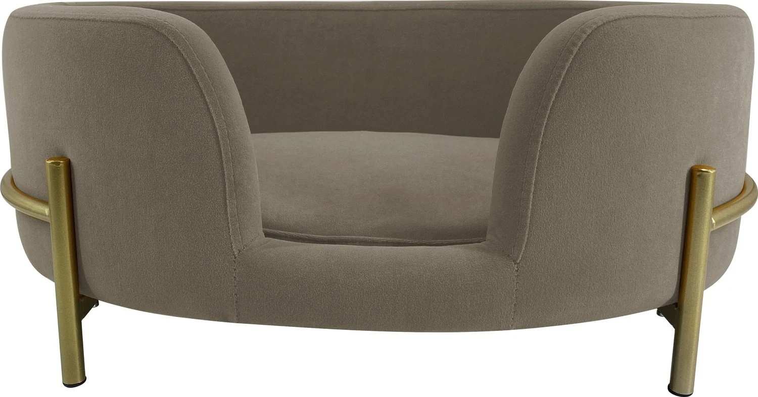 Intratuin Hondenmand Olivia Grijs 64 X 41 X 24 Cm