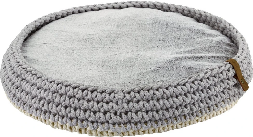 Intratuin Kattenmand Knoop Grijs D 45 H 16 Cm