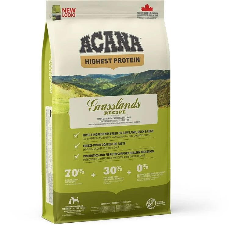 Acana High Proteïn Grasslands Hond 2kg