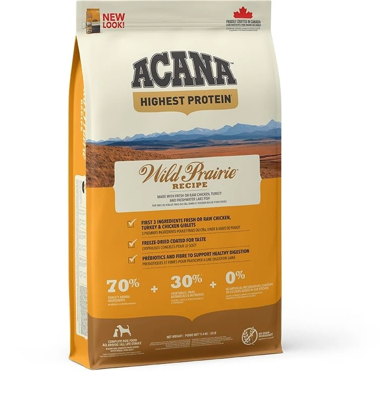 Acana Highest Proteïn Wild Prairie Hond 6kg