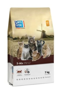 Carocroc Kat 3-Mix - Kattenvoer - 7 Kg