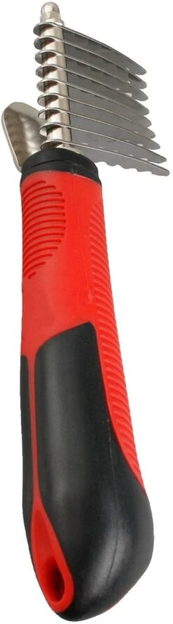 Flamingo Klittenkam+handvat Kort Recht