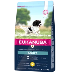 Eukanuba Adult Medium Breed - Hondenvoer Met Kip - 15kg